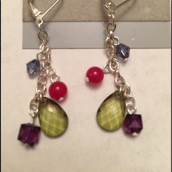 Jewelry - MARDI GRAS 💜🎊💛🎉💚Multi Color ERs 🎊
